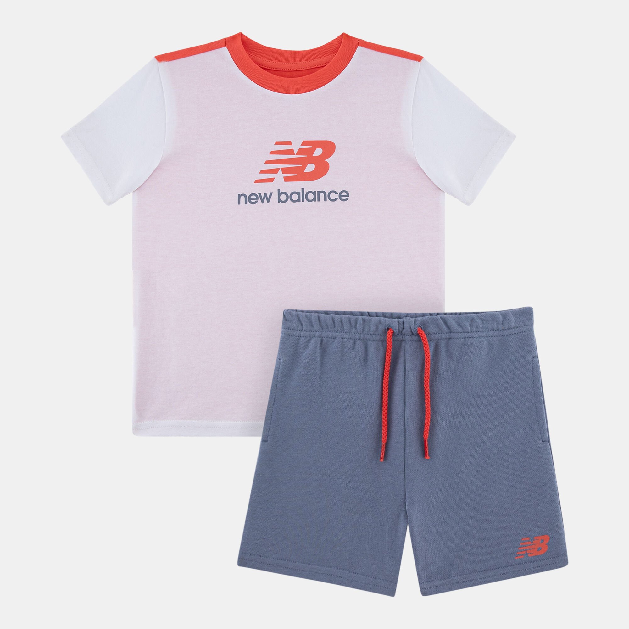 Lot De 2 Ensembles Sport été - T-shirt Manches Courtes Et Short Pour Enfants